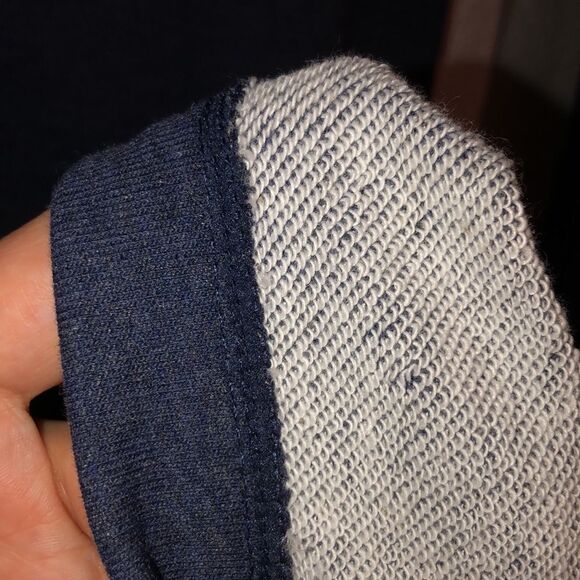 32•Heat L Navy Men’s Cotton Blend French Terry Sweatpants Jogger - Picture 11 of 16